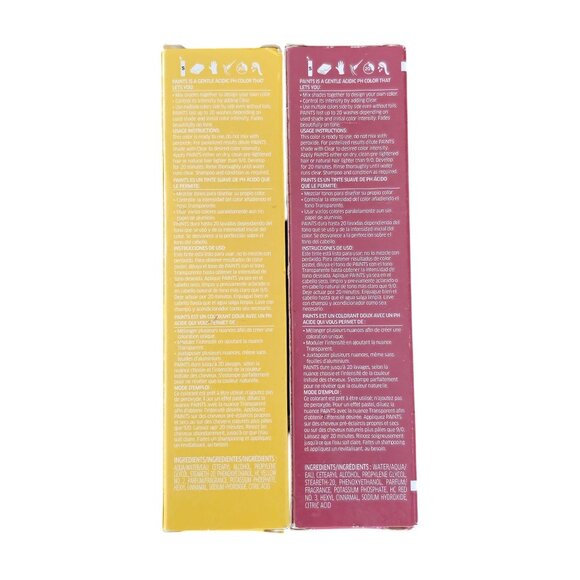 Wella Color Charm Paints Semi-Permanent Hair Color Sunkissed & Mauve Lot Of 3 - Picture 5 of 9